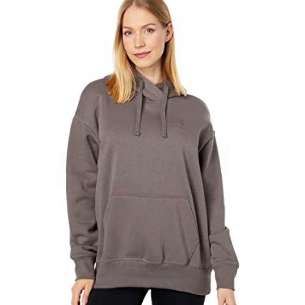 Under Armour Women's Rival Fleece Oversize Hoodie Size In "FRESH CLAY" color